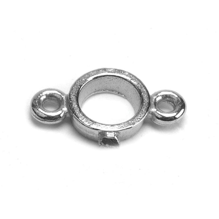 14KY, 14KW, 18KY, 18KW & Platinum Round Bezel with Inline Rings Cast - Otto Frei