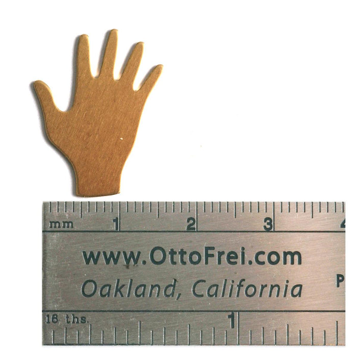 24 Gauge Hand 3/4" x 7/8" Pack of 6 - Otto Frei