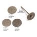 3M Flexdiam 7/8" Pin Hole Abrasive Discs-60 Grit to 800 Grit-Packs of 10 - Otto Frei