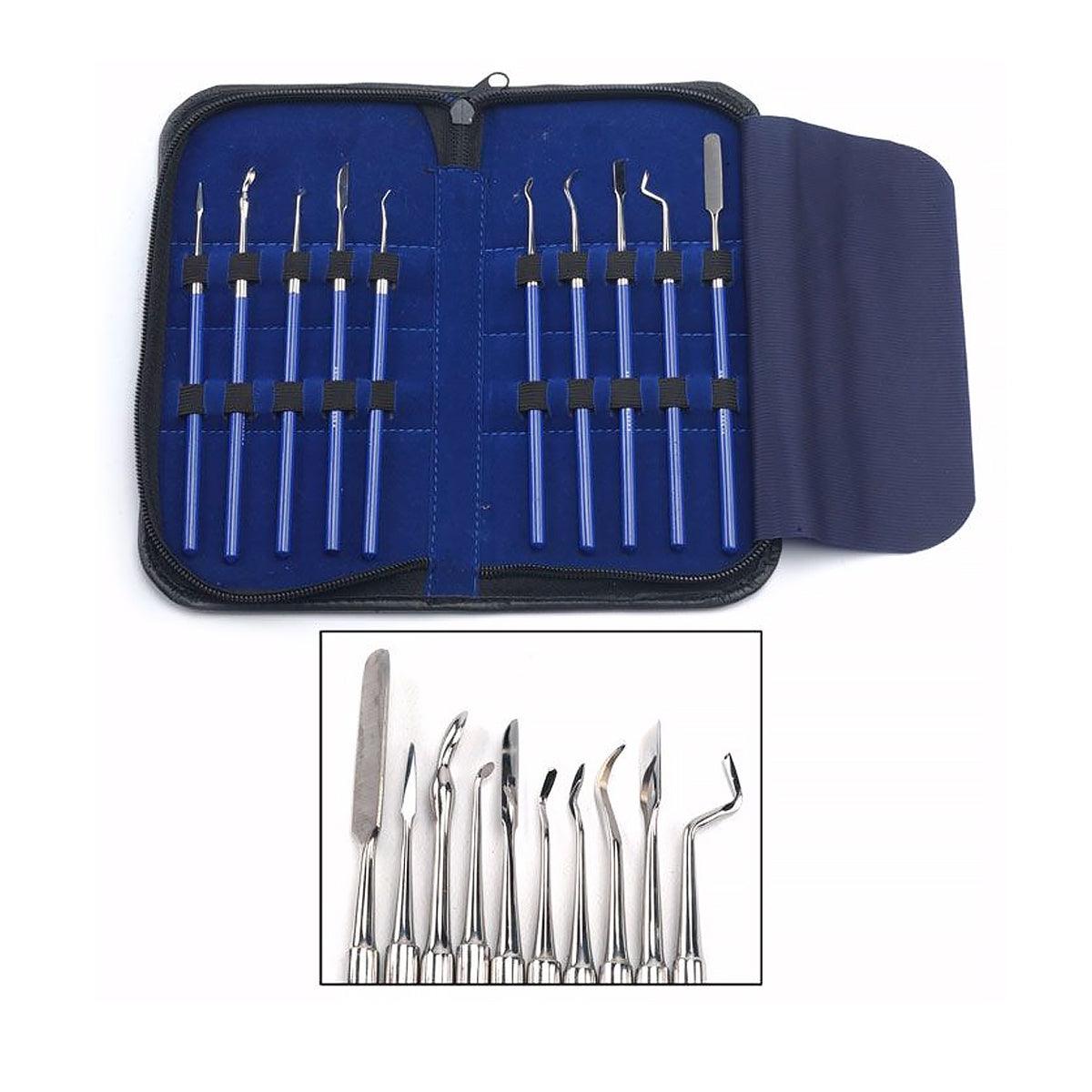 10 Tool Wax Carving Set with Case