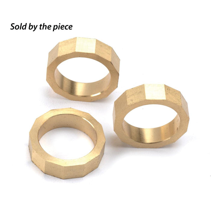 Brass 12 Sided Practice Sold by the Piece - Otto Frei