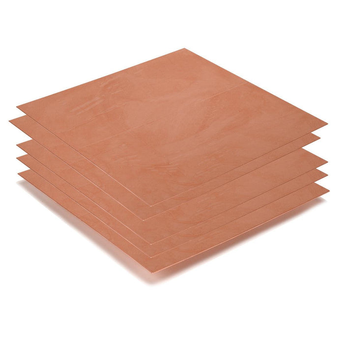 Copper Sheet Metal 12" x 12" Square - Otto Frei