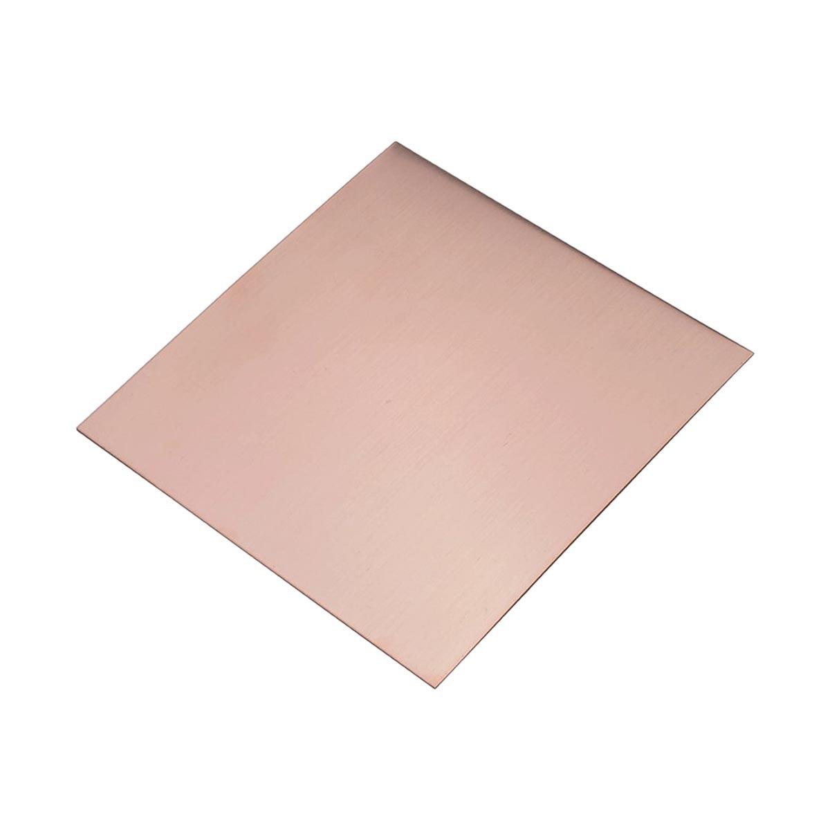 TRUE VALUE COMPANY (ORDERS) Copper Sheet Metal, .025 x 4 x 10-In.
