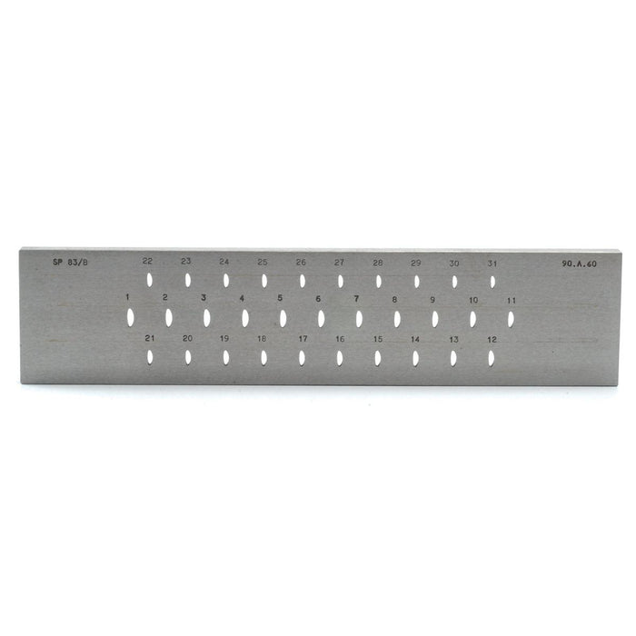 Drawplate Comfort Fit Profile 83 /9X3.24 To 6X2.16 31 Holes - Otto Frei