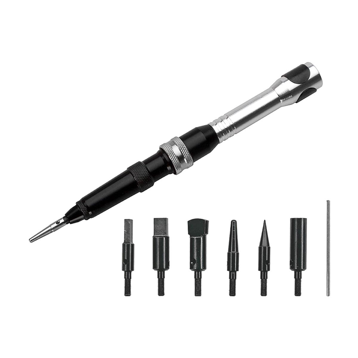 Eurotool Hammer Handpiece with Set of 6 Anvil Points