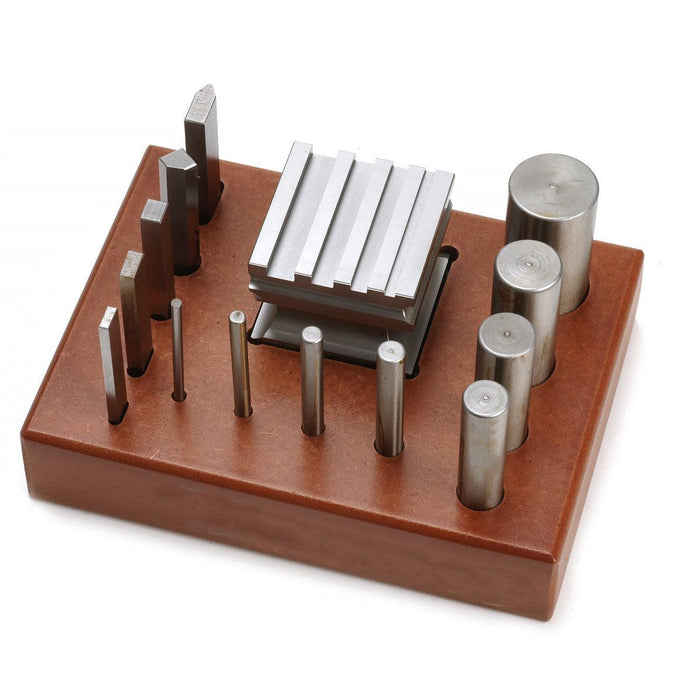Italian Forming Block Set-Matched 13 Piece Punch Set - Otto Frei