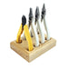 Lindstrom Pliers & Cutter Kit of 4 on Wood Stand - Otto Frei