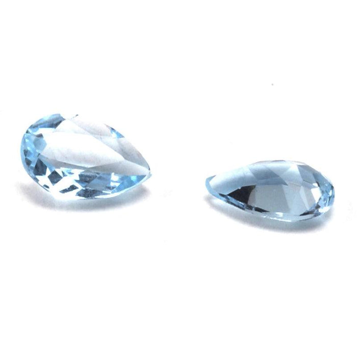Pear Faceted Genuine Swiss Blue Topaz - Otto Frei