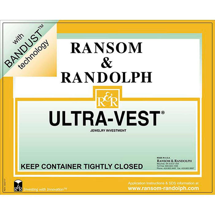 Ransom & Randolph Ultra-Vest with BANDUST Investment-44 Lb Box - Otto Frei