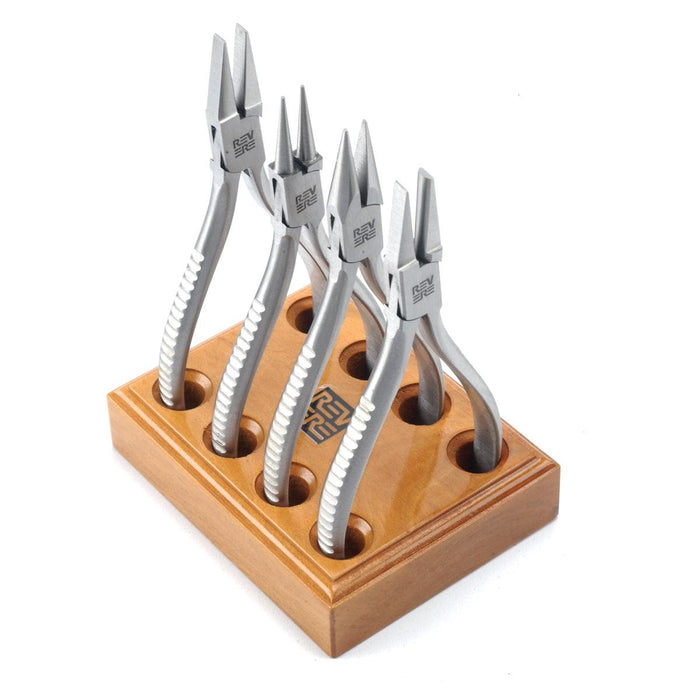 Revere Pliers Kit of 4 on Wood Stand - Otto Frei