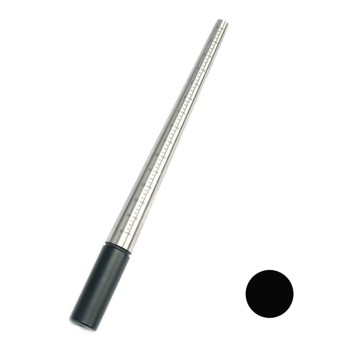 Steel Ring Mandrel Graduated In USA sizes 1 To 15 By 1/4 Size-No Groove