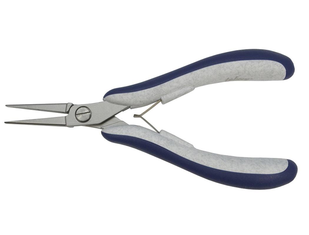 Teborg 5-3/4 Long Flat Nose Smooth Jaw Pliers