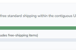 Unlock Free Shipping with Our New Progress Banner