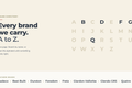 Otto Frei brand directory: every brand we carry, A to Z, with the alphabet and the eight featured brands