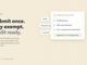 Tax exempt certificate graphic with Vertex wizard steps and approval note