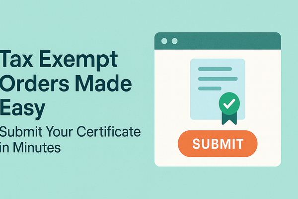 Tax-Exempt Purchasing at Otto Frei: Fast, Self-Service Certificates with Vertex