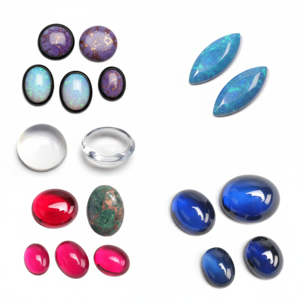 Lab Created / Assembled Cabochons - Otto Frei