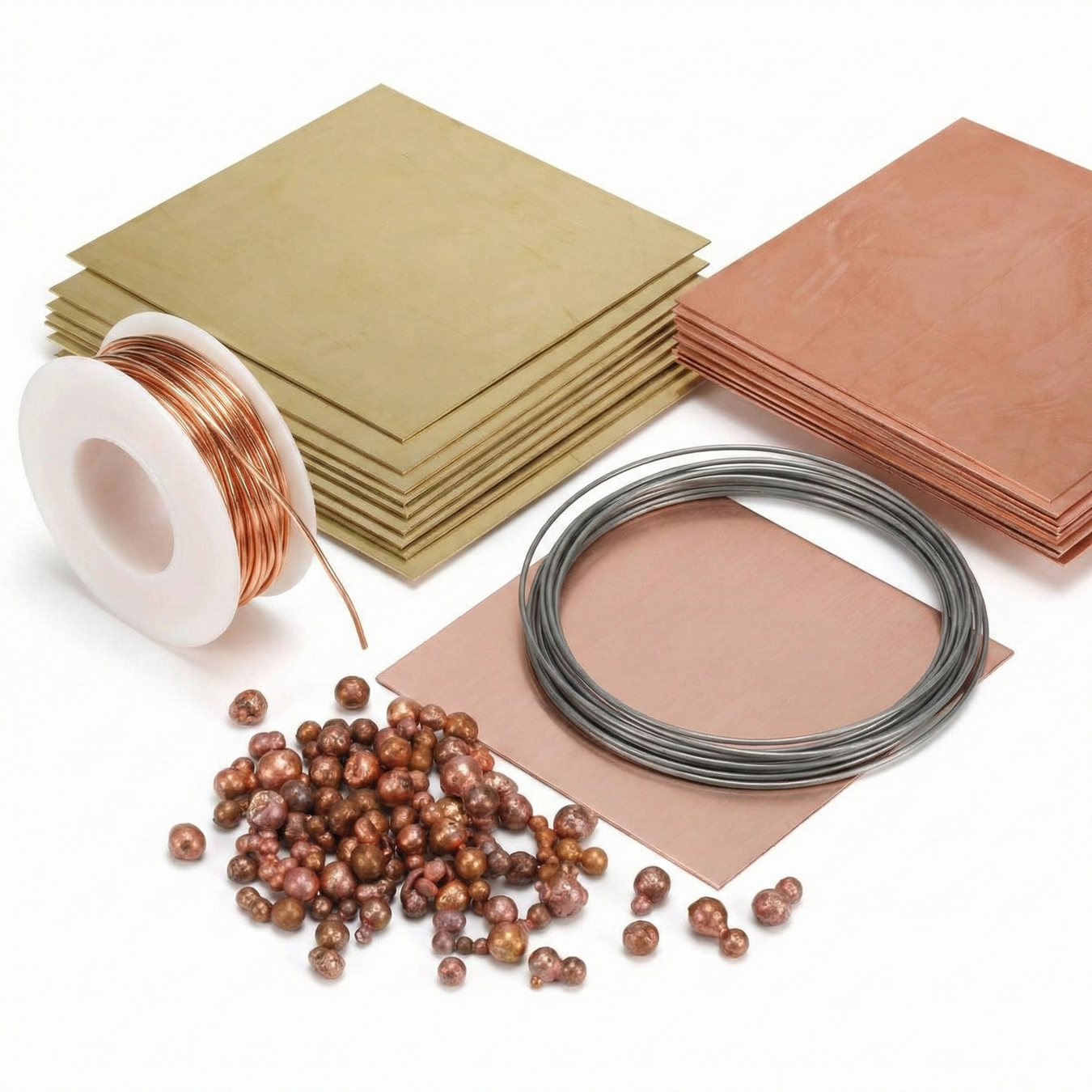 Copper, Brass, Nickel Silver Metals & Alloys
