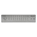 Drawplate 6 Point Star 3-1mm 20 Holes