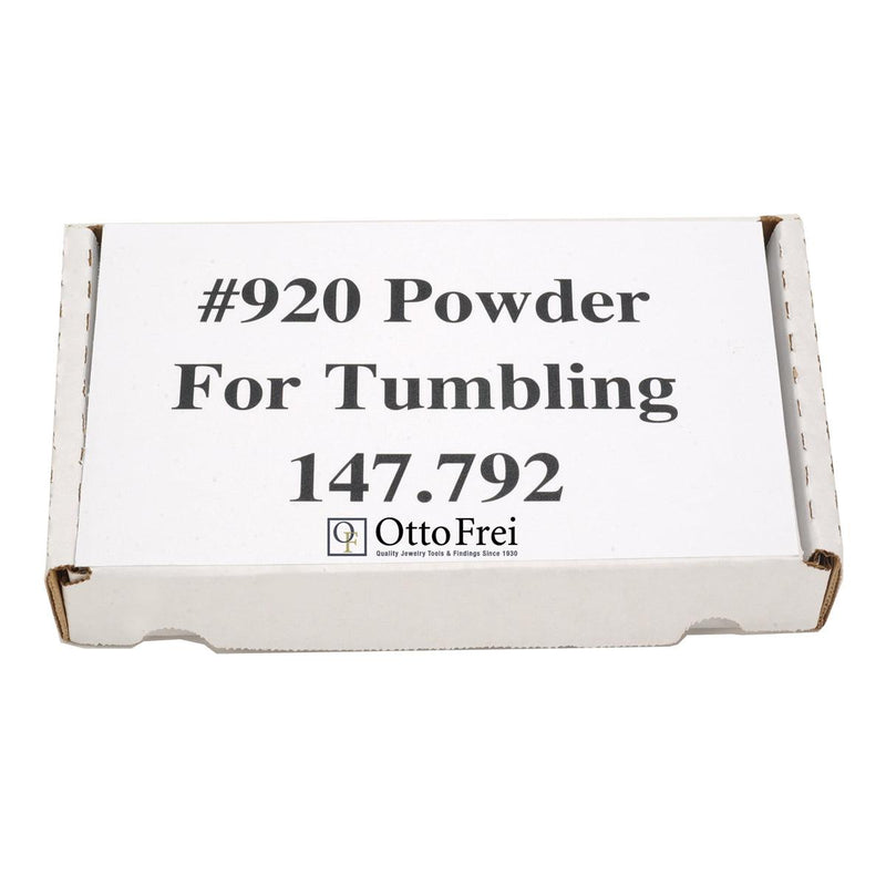 1 Lb Package-920 Dry Powder-Burnishing Compound-For Steel & Porcelain Medias With White Metals - Otto Frei