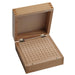 100 Hole Wood Box For 3/32" Shank Burs 5-5/8"W X 5-5/8"D X 2-3/8"H - Otto Frei