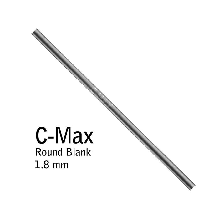 GRS 022-780 C-Max Carbide 1.8mm Round Shank Graver Blanks