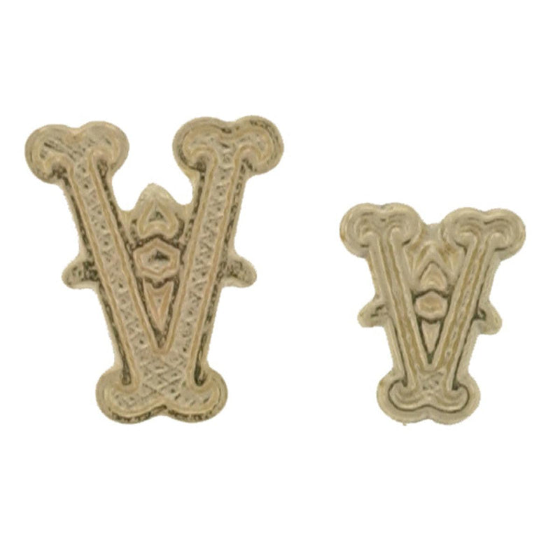 10KY Gothic Initial 9.5mm V - Otto Frei