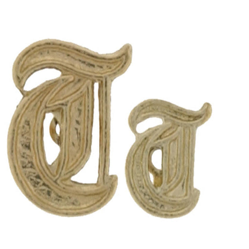 10KY Old English Initial 7mm T - Otto Frei
