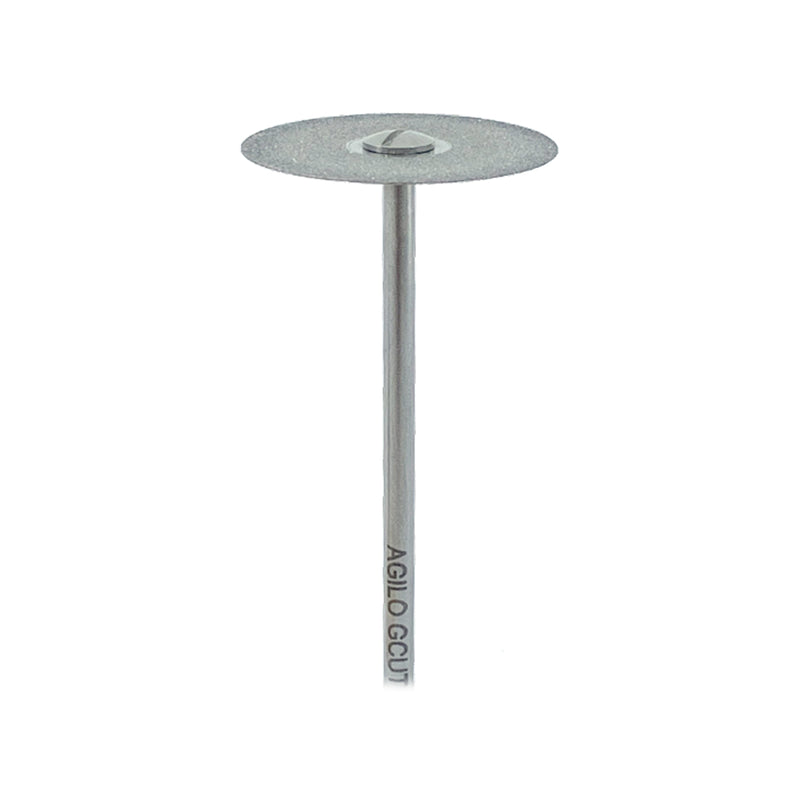 AGILO GCUT Diamond Disc 0.28mm x 22mm on 3/32" Shanks