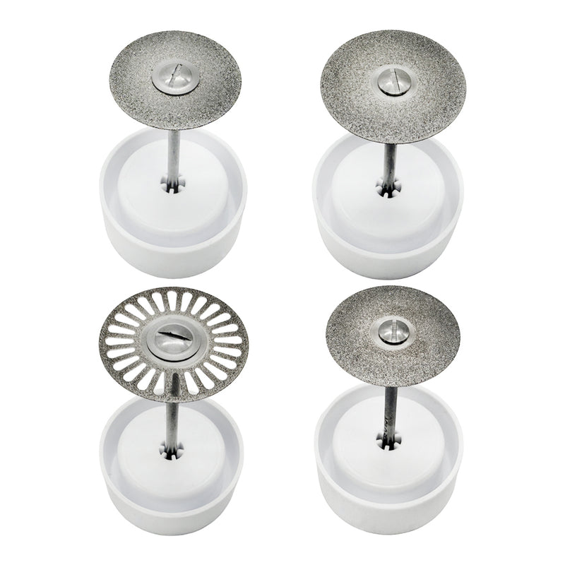 AGILO Diamond Coated Mounted Discs-Kit of 4