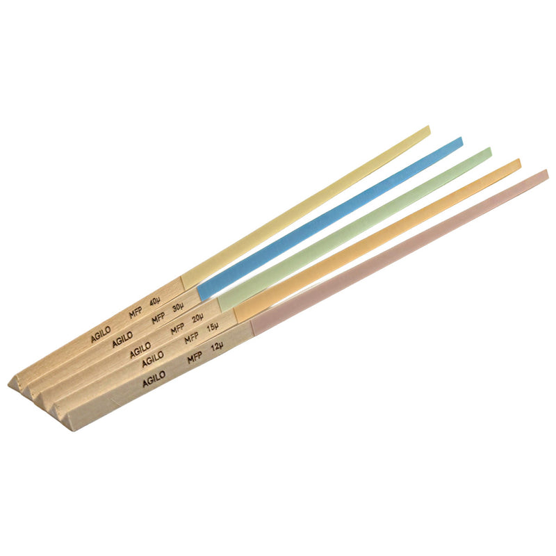 AGILO-MFP Microfinishing PLUS Buffing Sticks 360 Grit - 1500 Grit