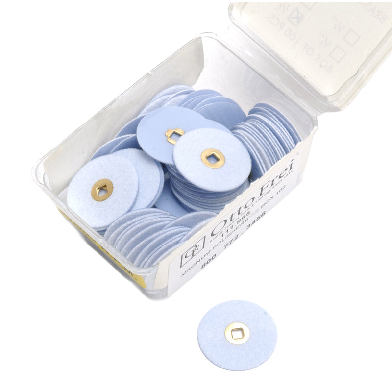 Moore's Magnum Polishers, Box mit 100 Scheiben