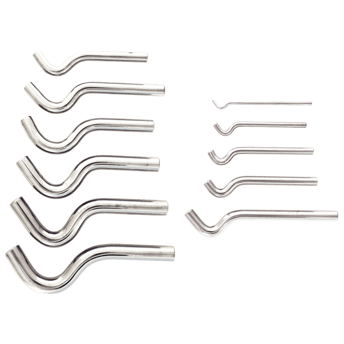NC Black E300 End Hook Stake Set | 11 Sizes — Otto Frei