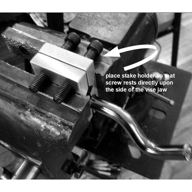 NC Black H2 Large End Hook Stake Holder
