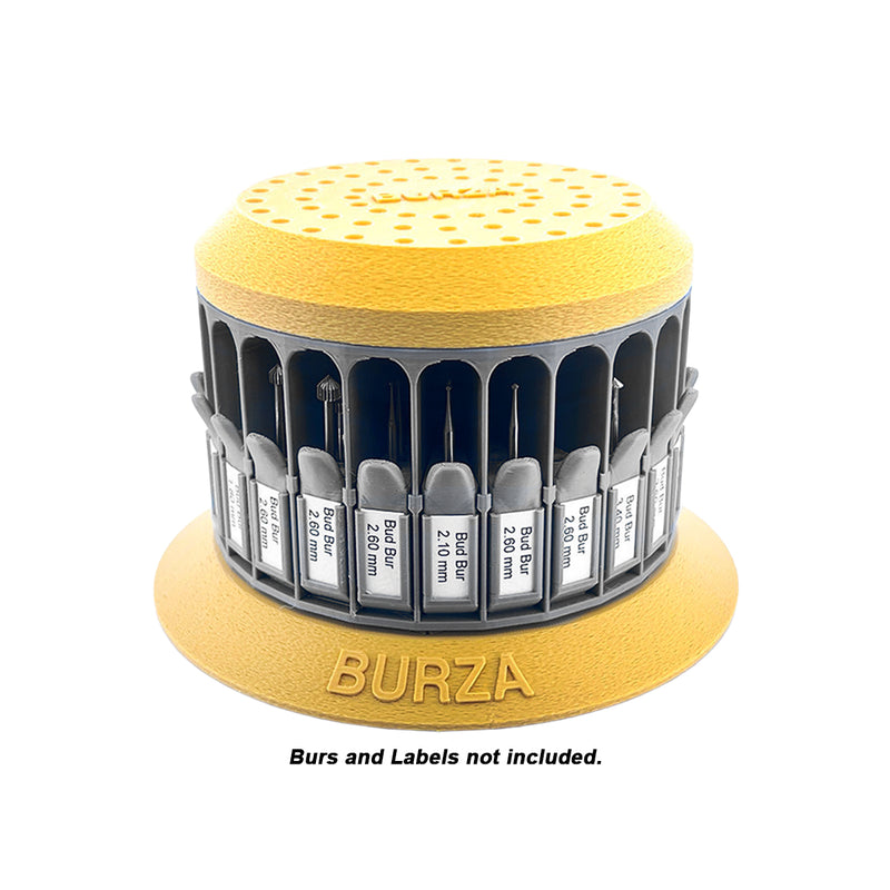 BURZA – B Juwelier-Bohrer-Aufbewahrungssystem mit Ober- und Unterteil