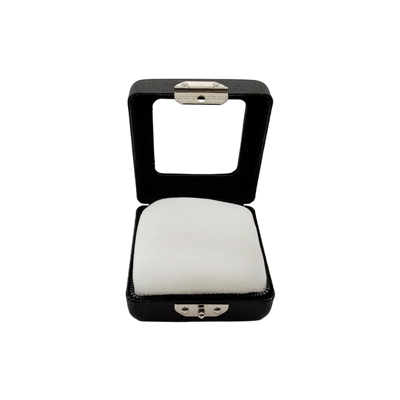 Premium Gemstone Display Case-Black/White