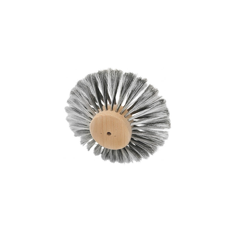 Steel Brushes .003" Crimped Wire On Wood Hub