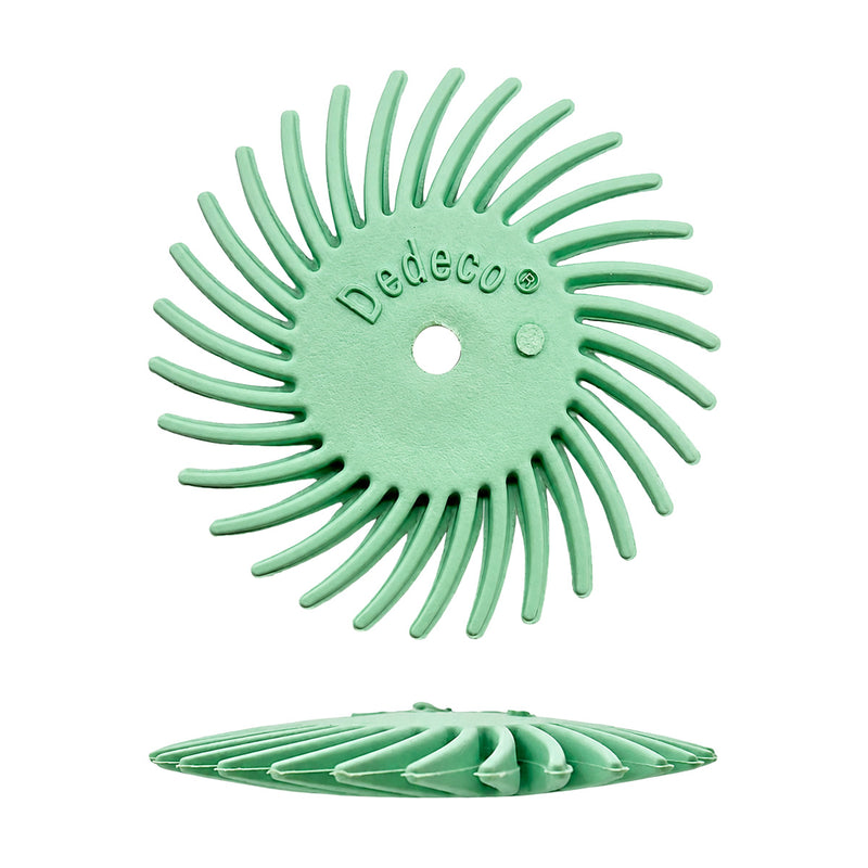 Dedeco Sunburst 7/8" Knife-Edge Discs Various Grits-Packs of 12