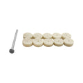 AGILO 5180 CABSHINE Diamond Felt Wheels Set
