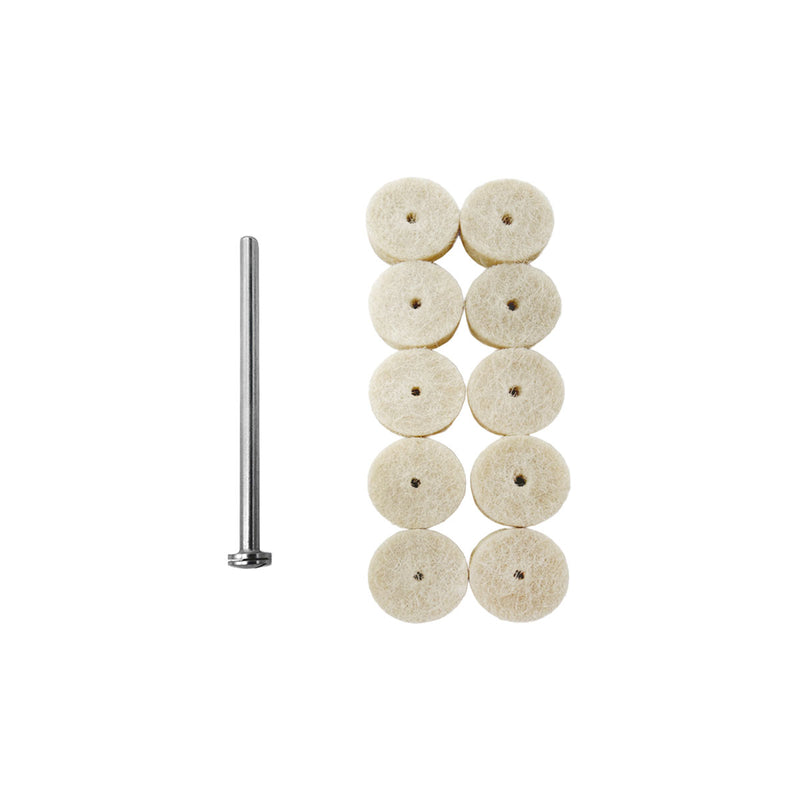 AGILO 5180 CABSHINE Diamond Felt Wheels Set