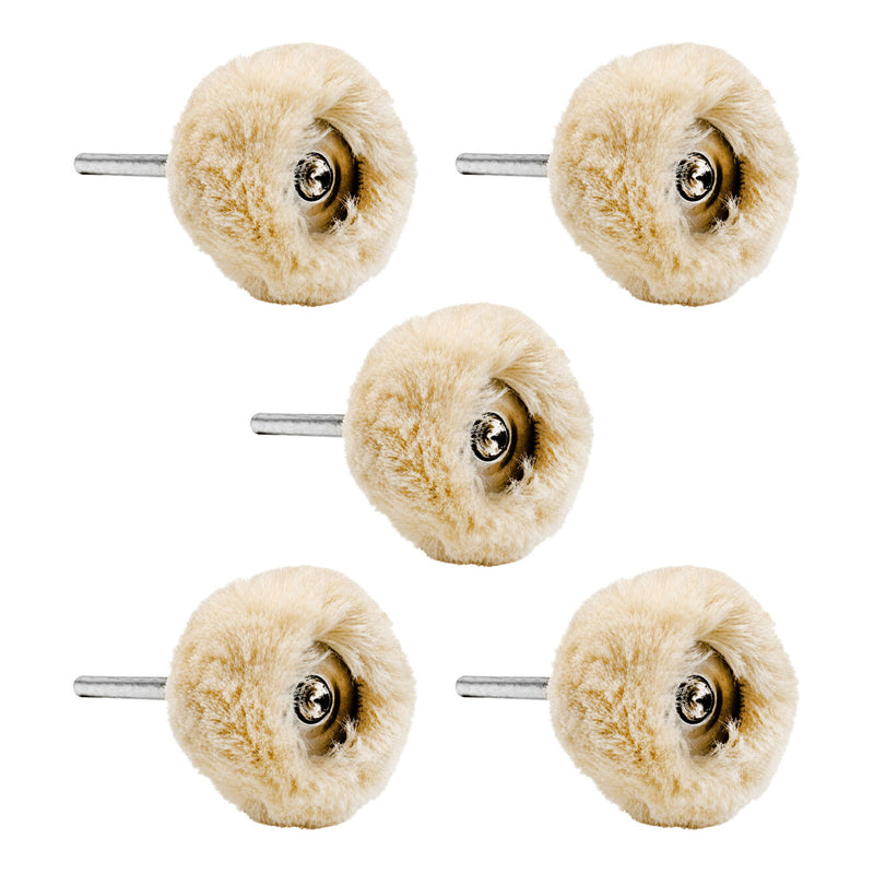 Cotton Thread Wheel Buffs-Packs of 5