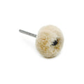 Pack of 5-AGILO FINE-TOUCH 20mm Ball Shape Cotton Buffs-Mounted on 3/32" Shank