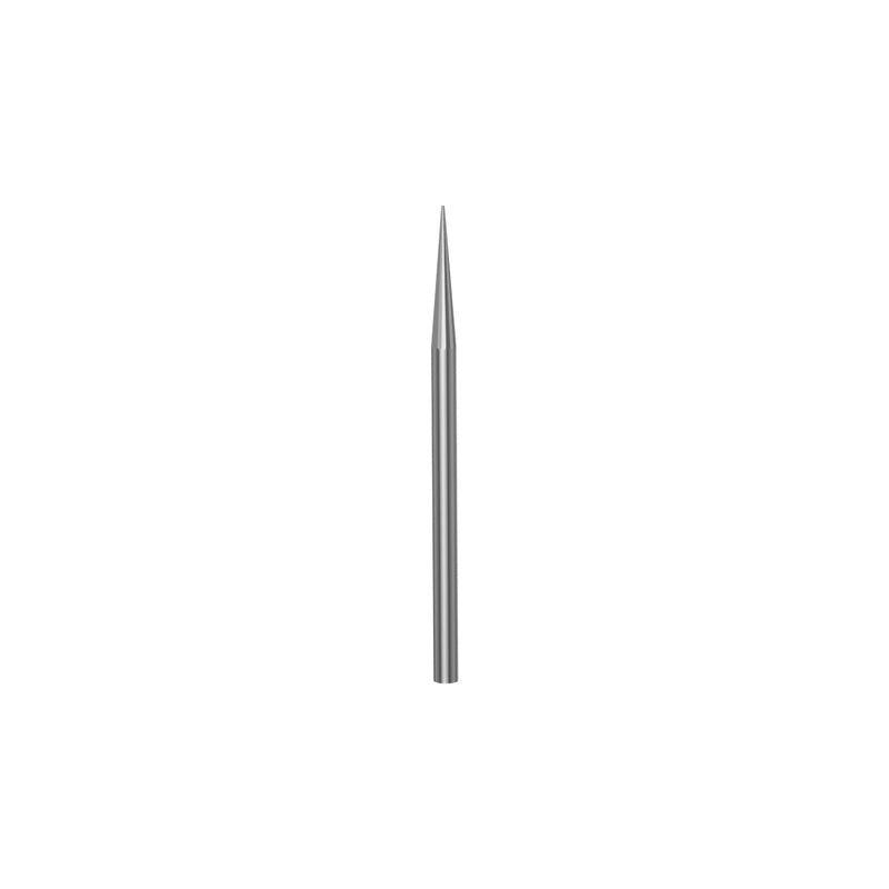 Tungsten Carbide Micro Rotary Burnishers Set of 3-Coarse, Medium, Fine on 3/32" Shanks