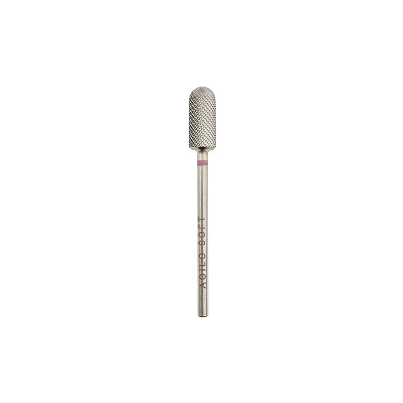 AGILO-SOFT Carbide Rotary File Smoothing Bur Rounded Cylinder 6mm x 14mm on 3/32" Shank