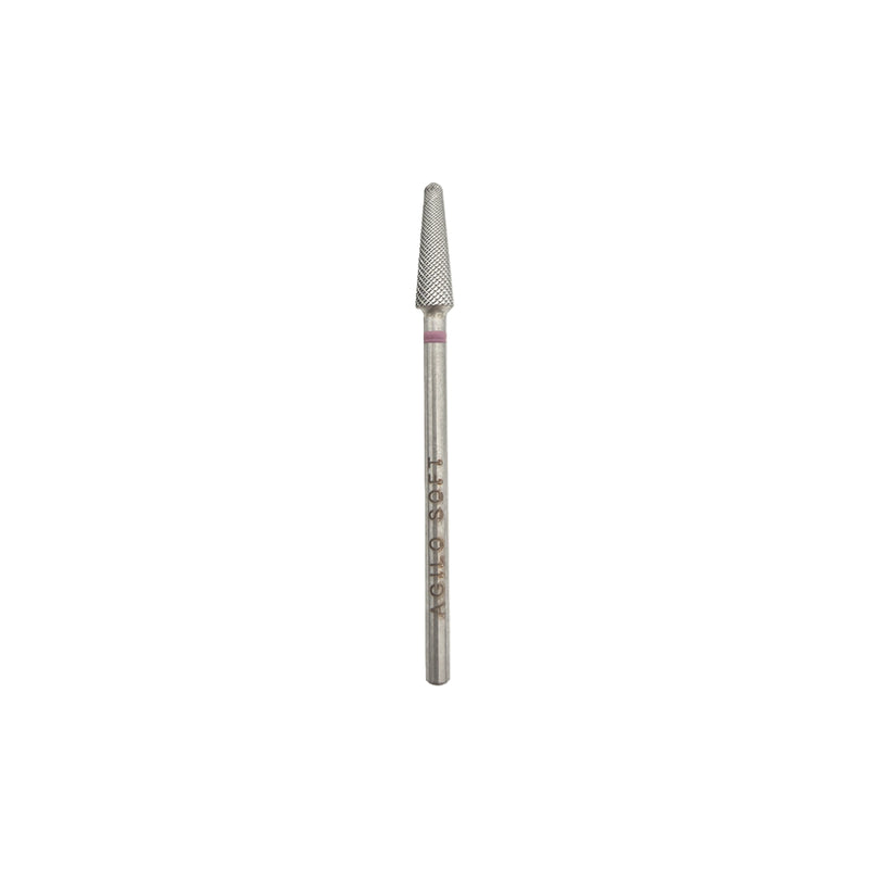 AGILO-SOFT Hartmetall-Frässtift Glättung Konisch 4mm x 14mm auf 3/32" Schaft