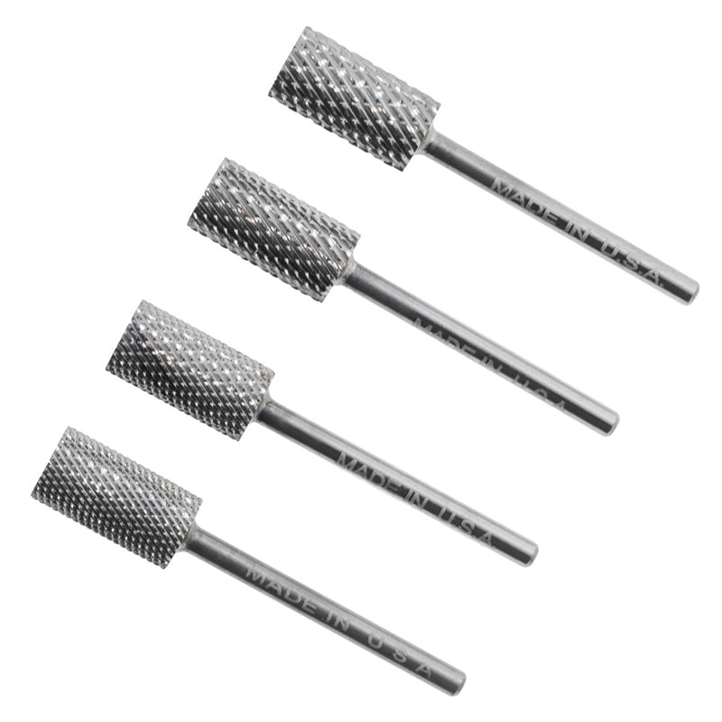 Carbide Inside Ring Cylinder Burs-Fine to Coarse