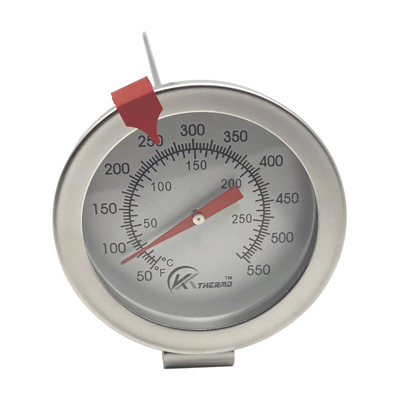 Dial Thermometer For Vulcanizer-Range 50 To 550F