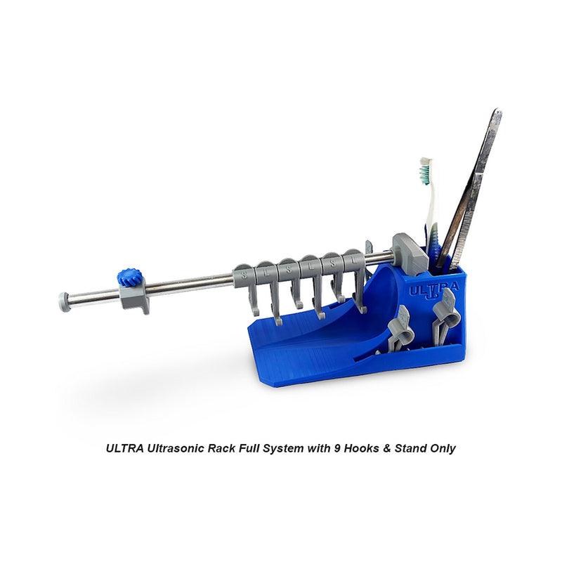 ULTRA Ultrasonic Rack Full System with 9 Hooks & Stand
