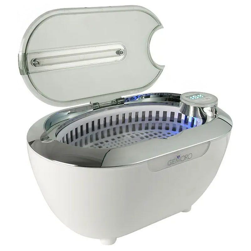 GemOro LuxeSpa Personal Ultrasonic Jewelry & Eyeglass Cleaner 1.5 Pint (24oz)