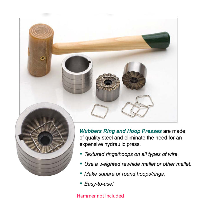 Ring- und Reifenpresse von Wubbers-Scallop 10